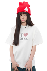 AFGK I Love AFGK Rhinestone Tee