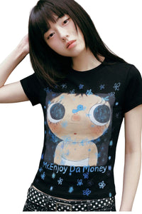 MEDM x YUY Jade Women's Casual Everyday Graphic T-Shirt