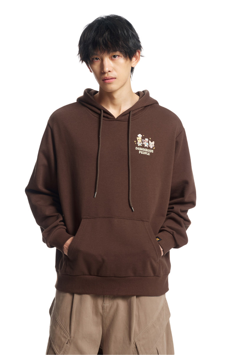 Dangerouspeople | Mini D Graphic Oversized Hoodie