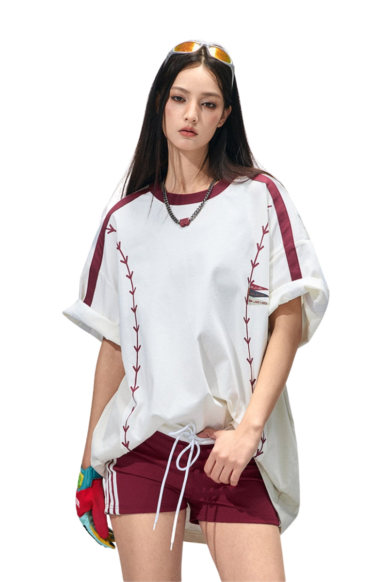 BJHG Unisex Cool Quick Dry Tee Summer American Baseball Jersey