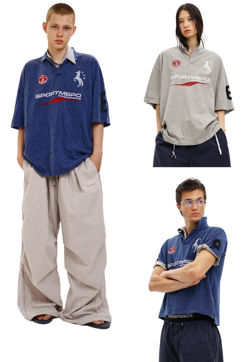 MASONPRINCE Warhorse Vintage Composite Craft Polo‑Shirt
