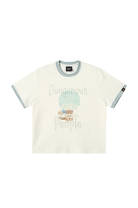DangerousPeople DSP Color‑Block Ice‑Cream Hot‑Air‑Balloon Cool‑Touch Tee