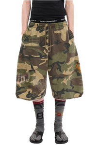 MASONPRINCE Slub Cotton Camo Vest & Capri Pants