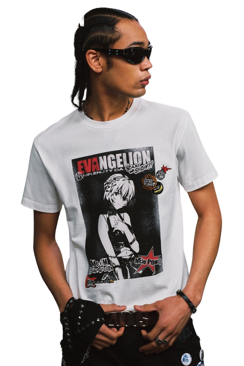 MEDM x EVA NEVER END Series Character Poster T-Shirt