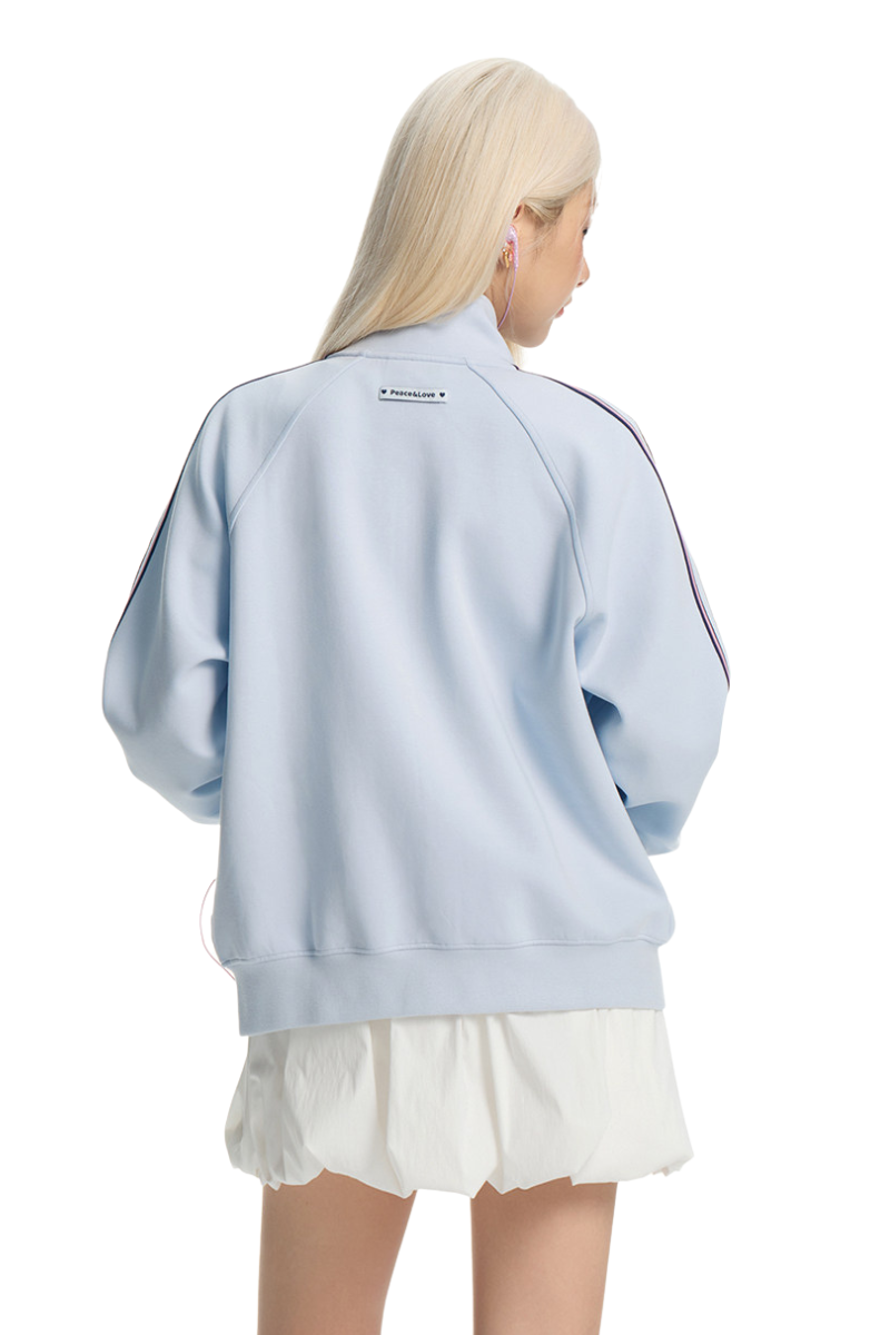 Dangerouspeople | Air Layer Webbing Stand Collar Jacket