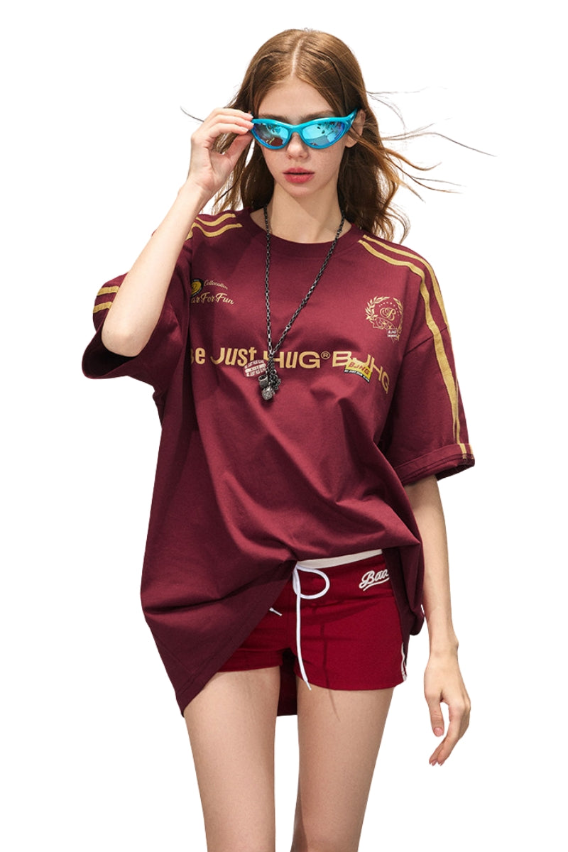 BJHG｜Quick‑Dry Racing Sports Jersey Tee, Unisex