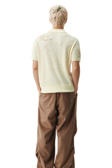 MEDM Vine Embroidered Vintage Casual Tee