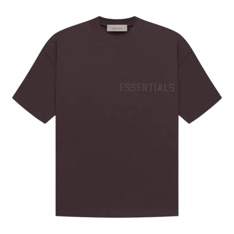 [Loose Fit] Fear Of God Essentials SS23 Rubber Embossed Tee PLUM