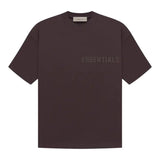[Loose Fit] Fear Of God Essentials SS23 Rubber Embossed Tee PLUM