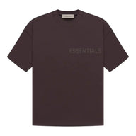 [Loose Fit] Fear Of God Essentials SS23 Rubber Embossed Tee PLUM