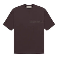 [Loose Fit] Fear Of God Essentials SS23 Rubber Embossed Tee PLUM