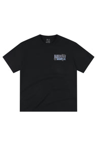 MEDM Star Glitter Rhinestone Drop Shoulder Unisex T-Shirt