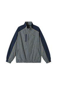 Dangerouspeople | Vintage Plaid Patchwork Contrast Jacket
