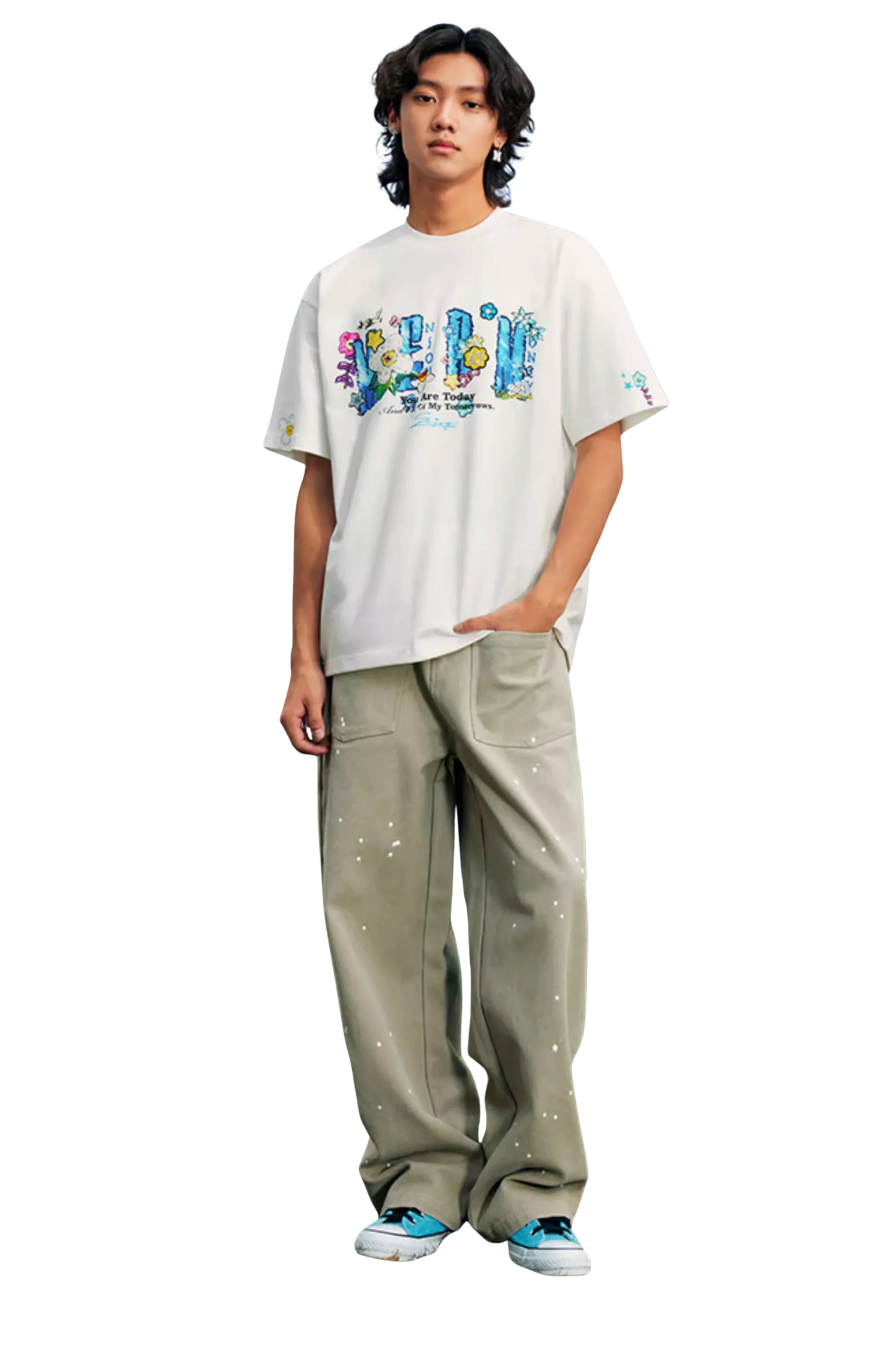 MEDM x NEWMASUS Big Head Image Tee