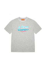 AFGK | Beach Towel Embroidery Shell Tee, Unisex Casual Couple T-Shirt