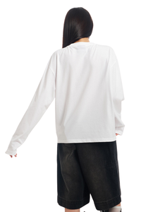 Dangerouspeople | Watercolor Paper Figure Drop Shoulder Tee