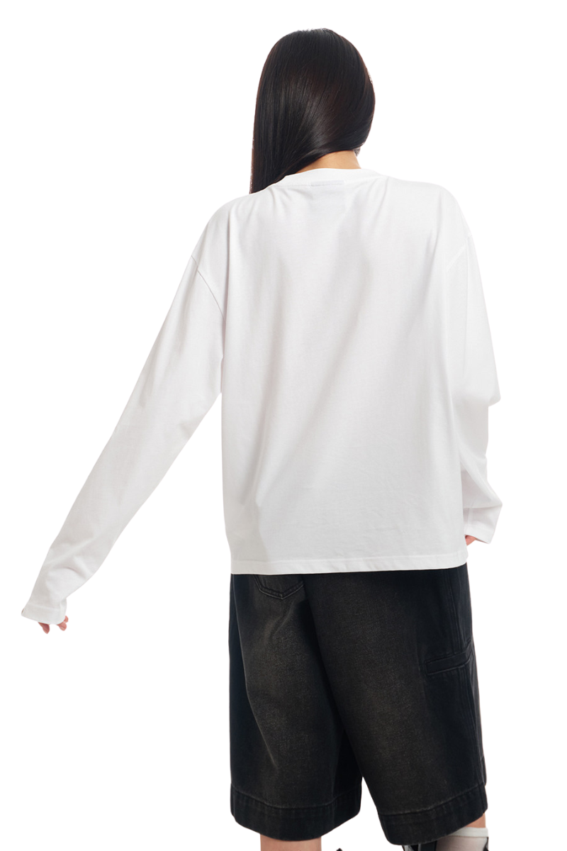 Dangerouspeople | Watercolor Paper Figure Drop Shoulder Tee
