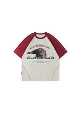 BJHG Streetwear Print Quick‑Dry Tee | Unisex Summer Sports Couples Top