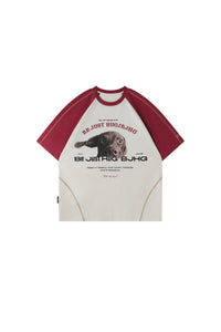 BJHG Streetwear Print Quick‑Dry Tee | Unisex Summer Sports Couples Top