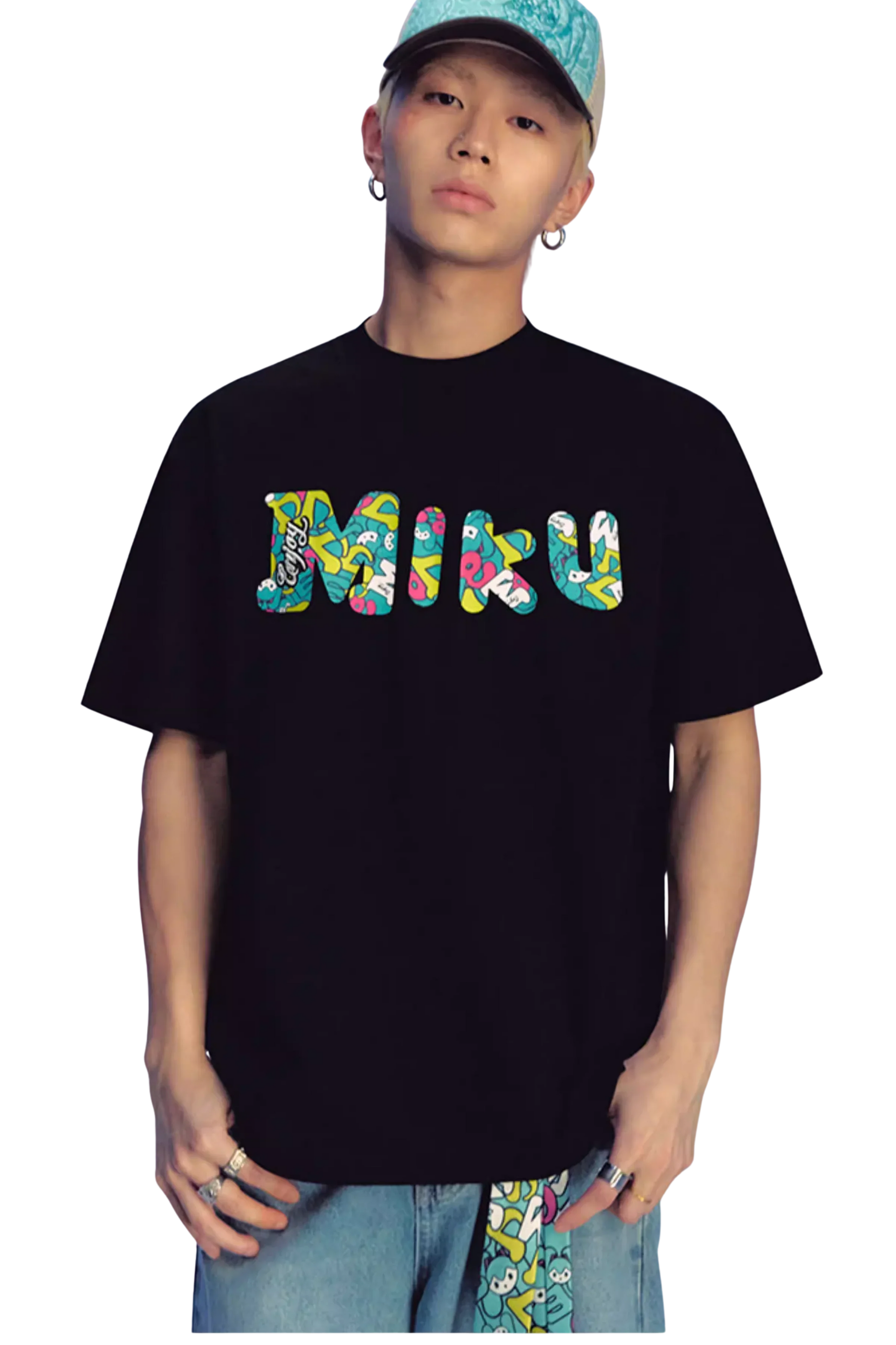 MEDM x Hatsune Miku Font Tee
