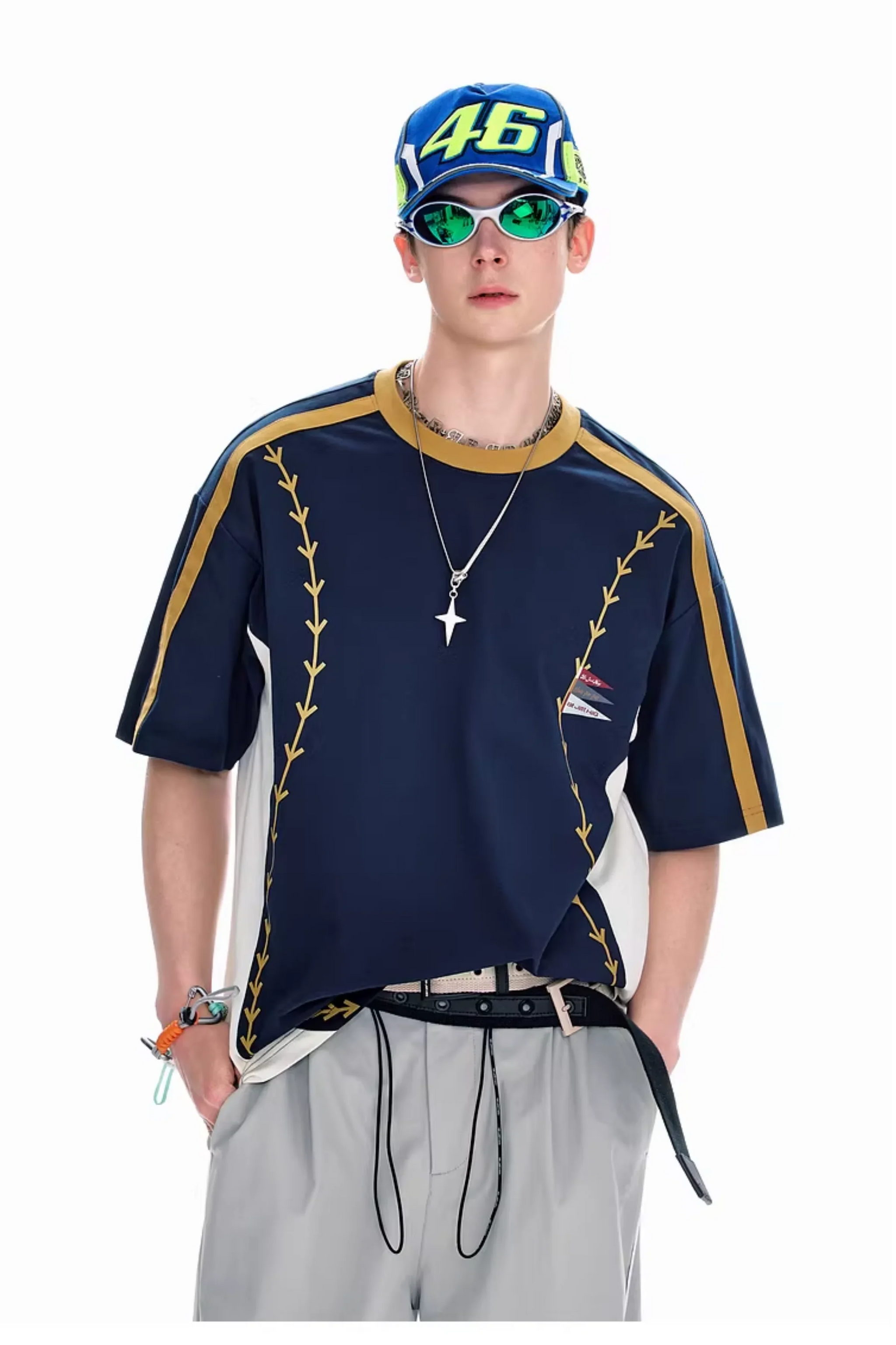 BJHG Baseball Cap Design Tee