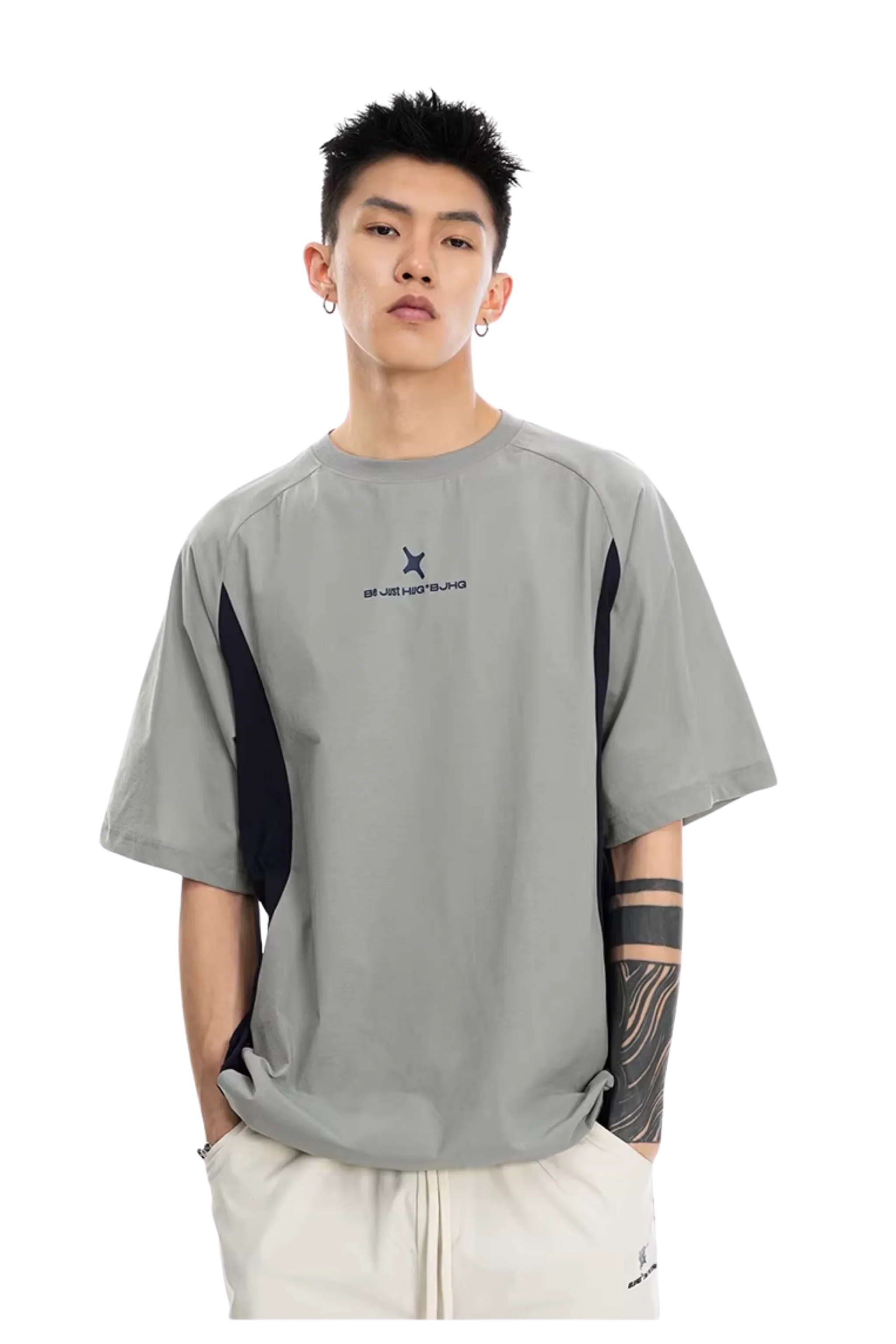 BJHG Basic Strip Tee