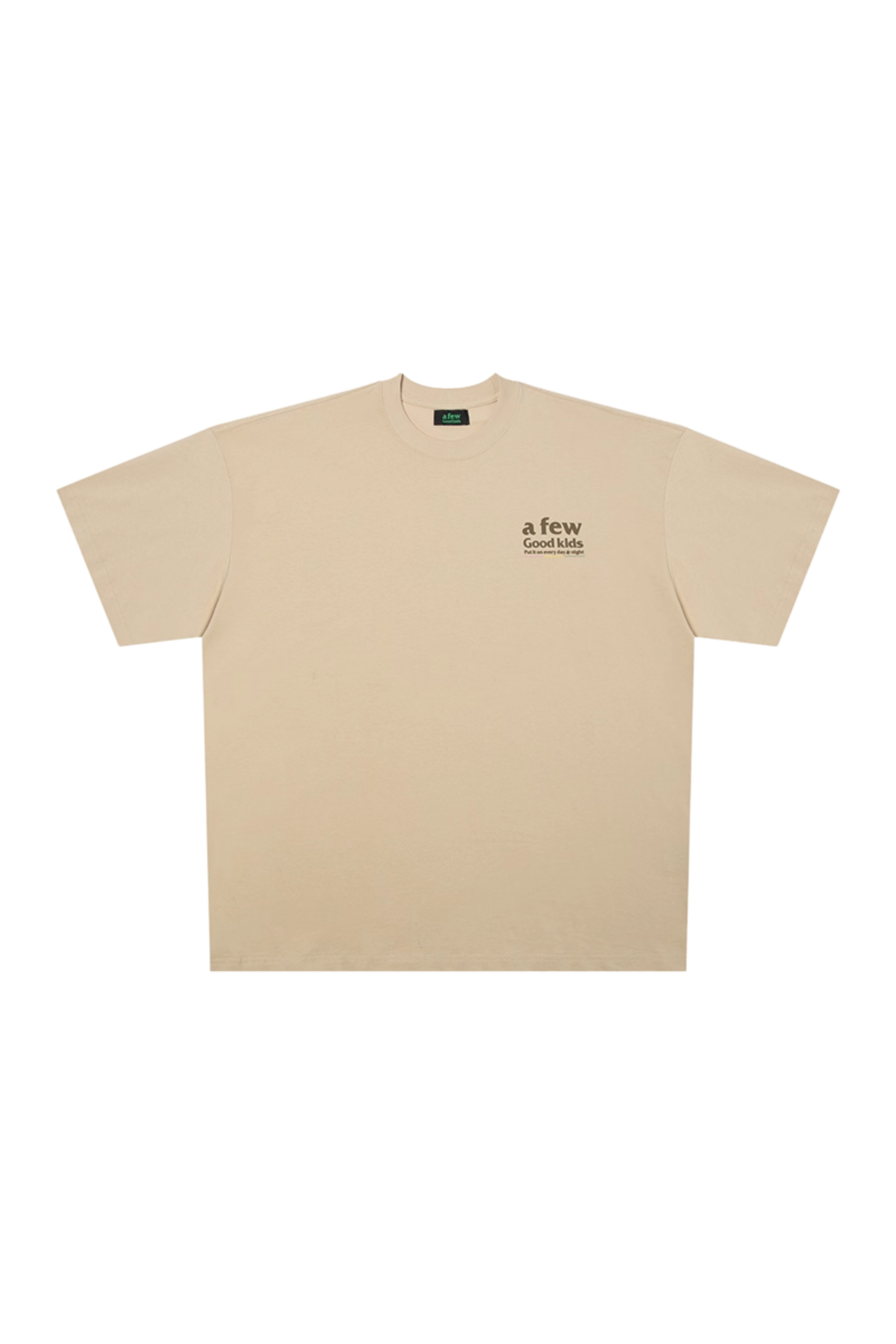 AFGK Basic Curved Back Logo Tee