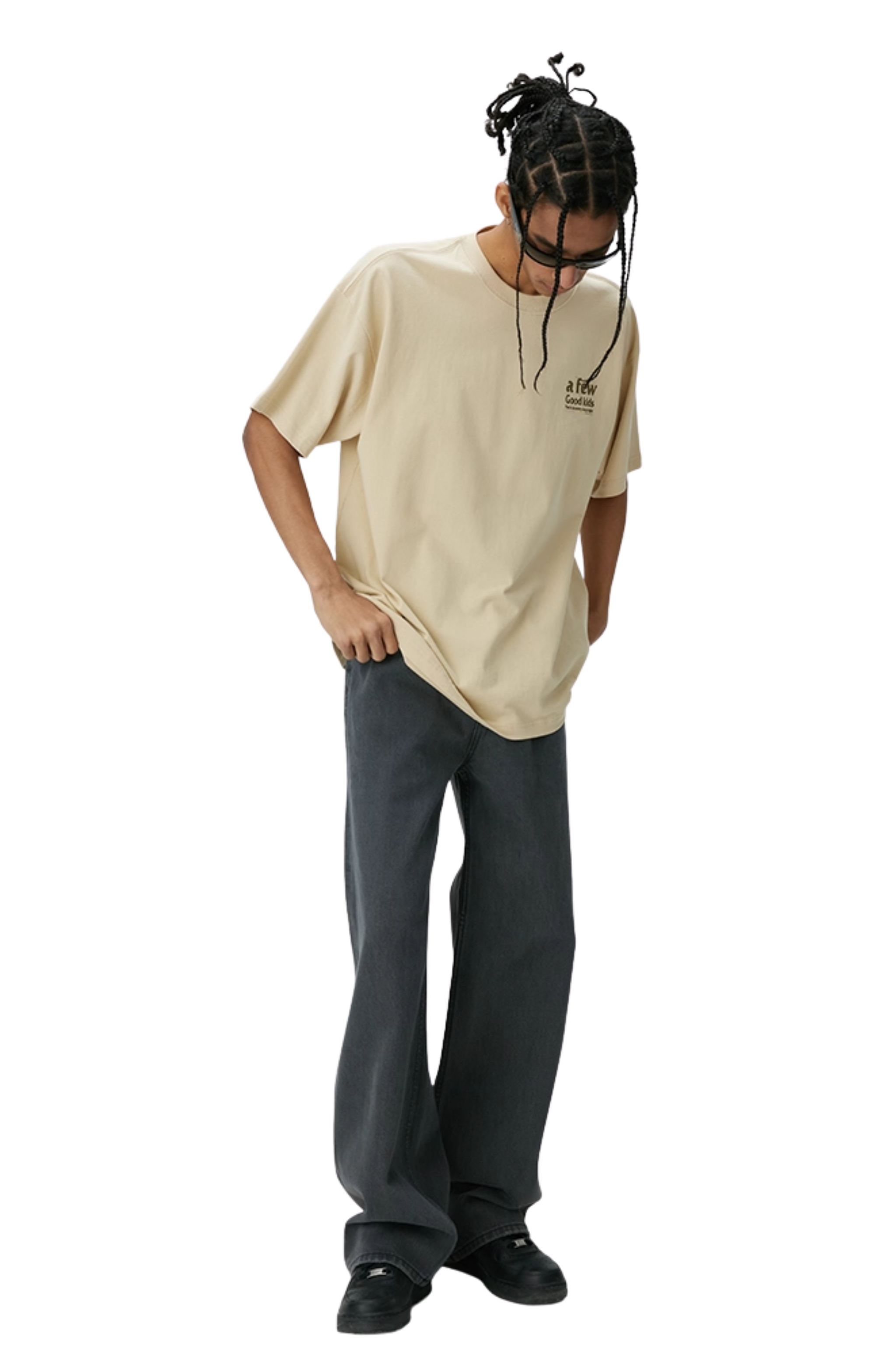 AFGK Basic Curved Back Logo Tee