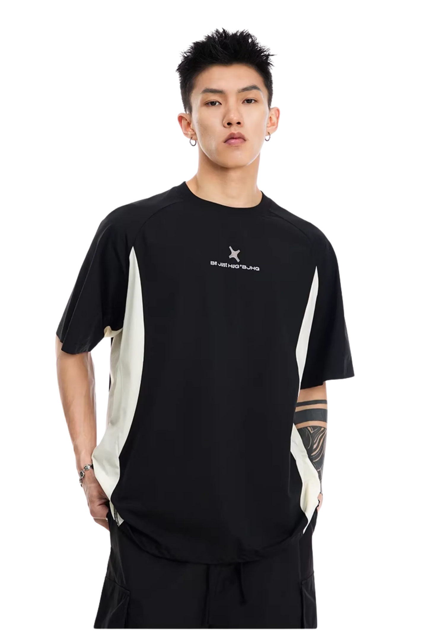 BJHG Basic Strip Tee
