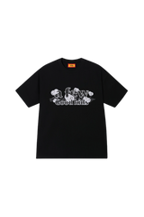 AFGK Lace Embroidery Pearl Stone Tee