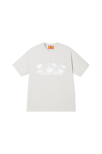AFGK Lace Embroidery Pearl Stone Tee