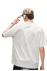 BJHG Men's Summer Cool‑Feel Retro Streetwear Graphic Tee