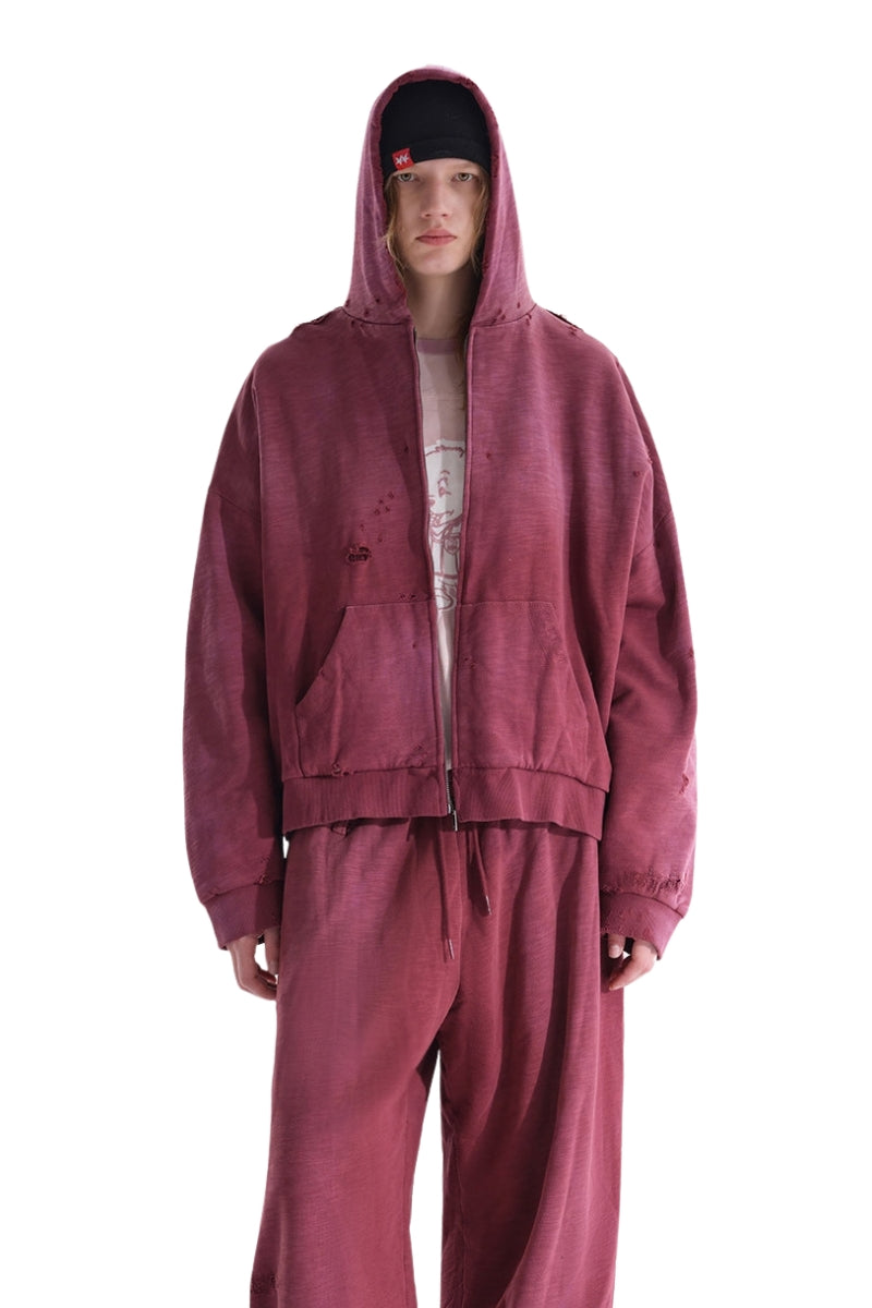 MASONPRINCE | Slub Cotton Distressed Series Sweatshirt