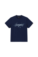 Dangerouspeople DSP Puzzle Dessert Foam Print Casual Unisex T‑Shirt