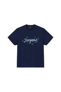 Dangerouspeople DSP Puzzle Dessert Foam Print Casual Unisex T‑Shirt
