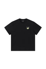 Dangerouspeople DSP Embroidered Flower Pocket Loose Cotton Tee