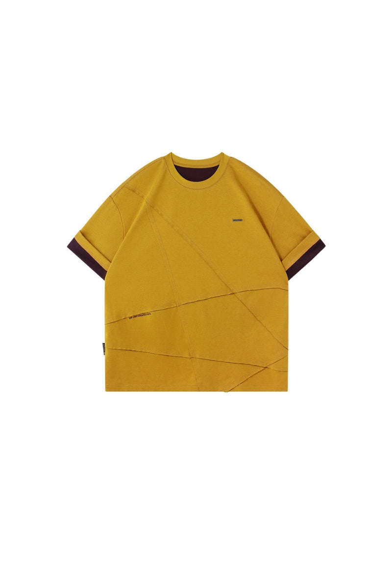 BJHG Men's Yellow Quick Dry Tee