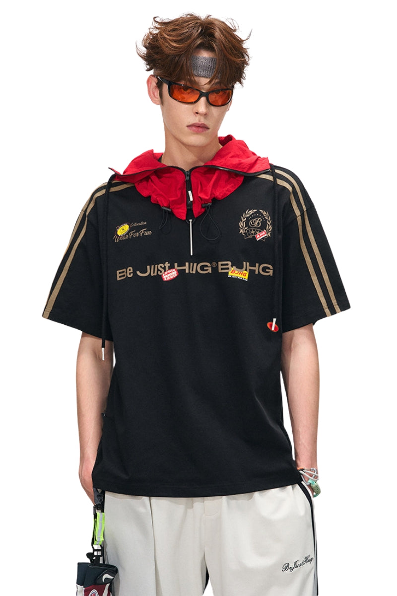 BJHG｜Quick‑Dry Racing Sports Jersey Tee, Unisex