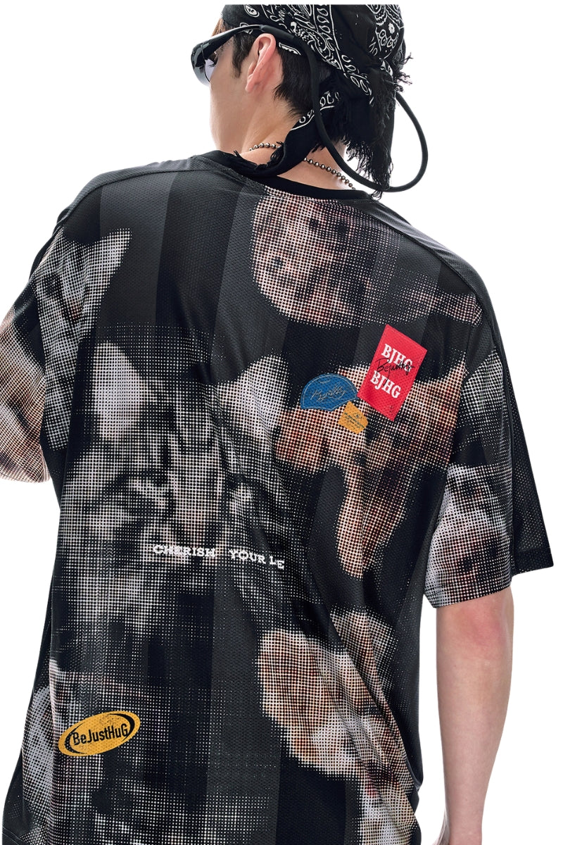 BJHG｜Lightweight Retro Short Sleeve T‑Shirt, Unisex