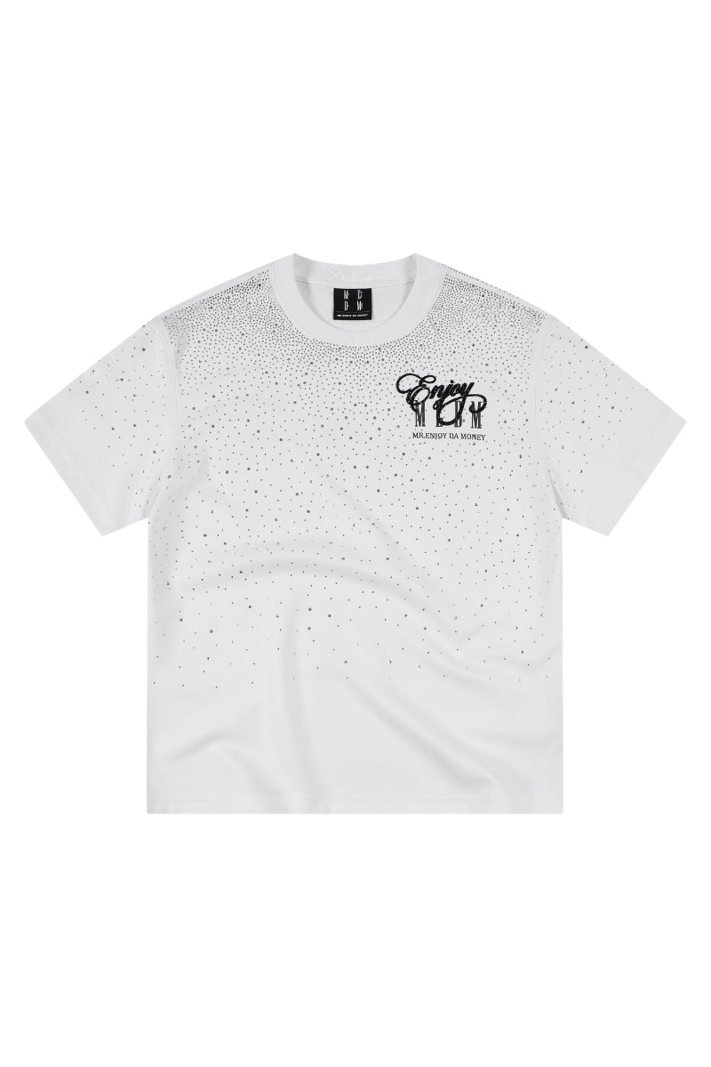 MEDM Gradient Star Rhinestone Tee