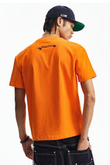 MEDM Jelly Air Cotton Double-Layer Leather Small Four-Character Short Sleeve