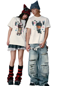 MEDM NEWMASUS Love Letter Crew Neck Tee
