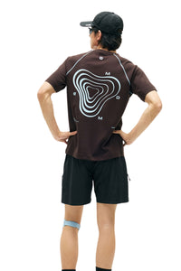 MEDM Contour Line Letter Print Tee