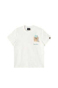 DangerousPeople DSP Detachable D‑Pocket Retro Street Loose Drop‑Shoulder T‑Shirt
