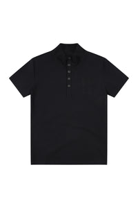 MEDM Patch Embroidery Stand Collar Unisex T-Shirt