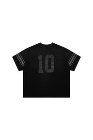 MASONPRINCE No.10 Team Faded Patch Linen Cotton Short Sleeve Tee