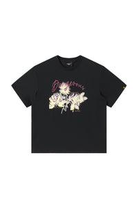 Dangerouspeople DSP Pixel Rose Print Sorona Cool‑Touch Unisex T‑Shirt