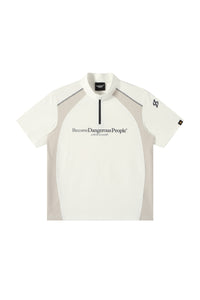 DangerousPeople DSP Outdoor Half‑Zip Quick‑Dry Cool‑Touch Tee