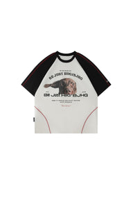 BJHG Streetwear Print Quick‑Dry Tee | Unisex Summer Sports Couples Top