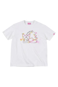 MEDM x Sanrio Kuromi Rhinestone Graffiti Tee